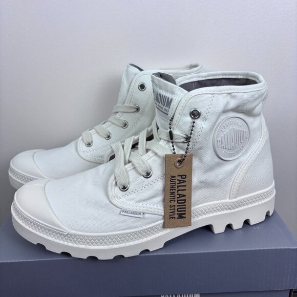 NIB | Palladium Women's White Pampa HI Boot - Picture 3 of 10